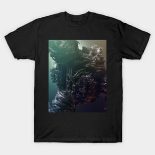 Vectron 4 - Lava Stone Art T-Shirt